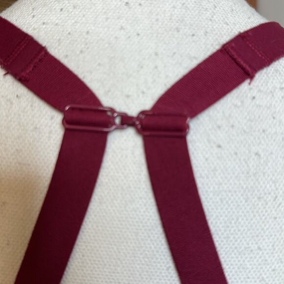 Lululemon Fine Form Bra Star Ruby Scoop Neck Stretch Size 36D - Picture 9 of 11